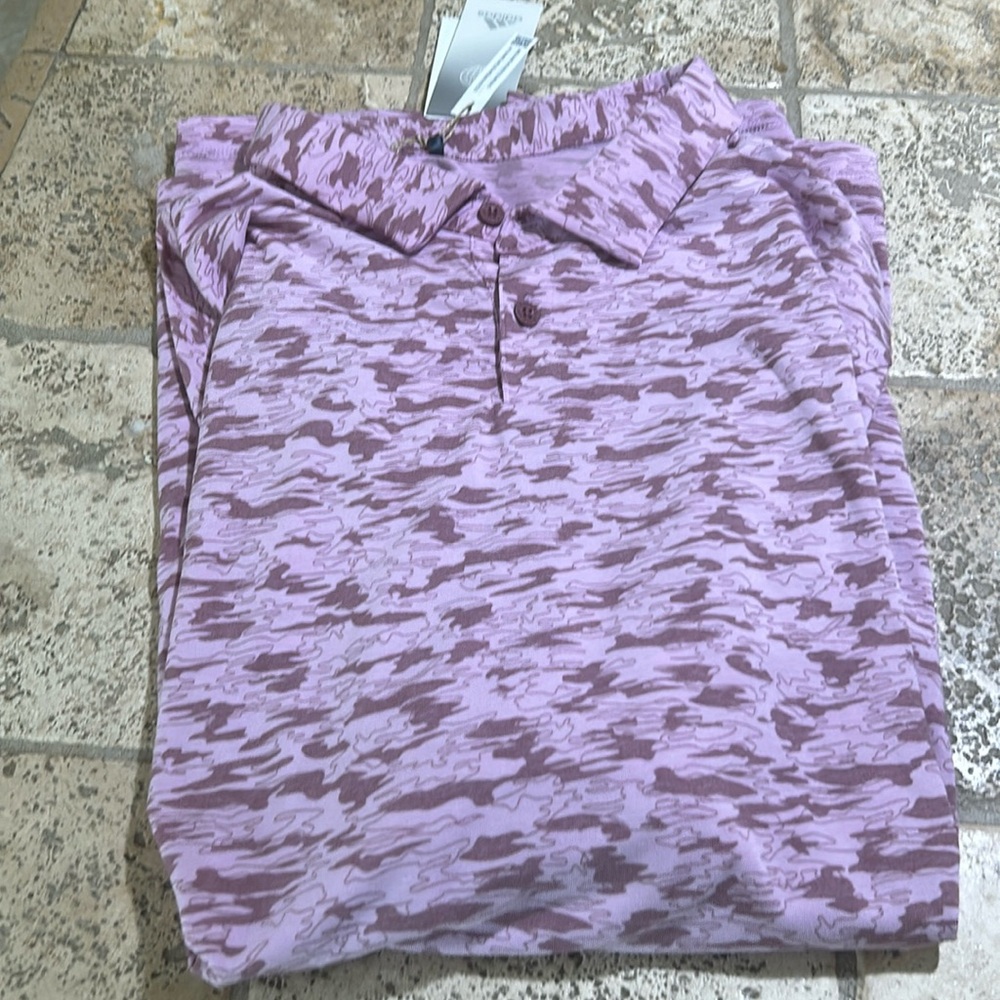 NWT MENS ADIDAS GOLF SHIRT